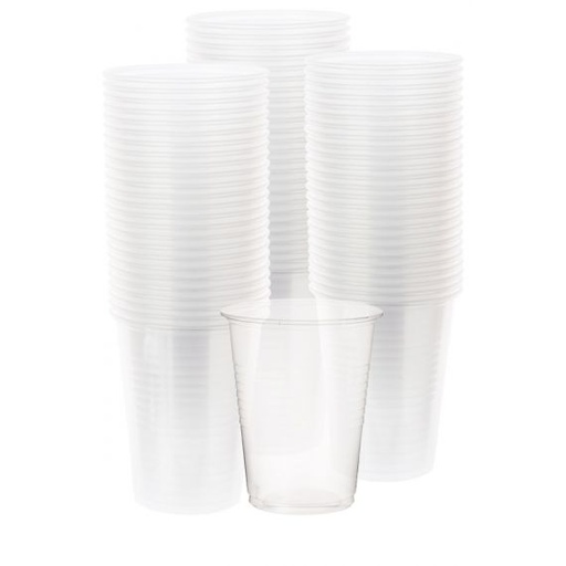 Gobelets plastique transparent 60 cl x 50